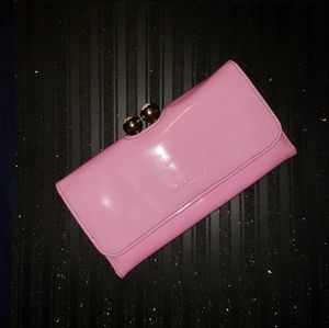 Ted Baker Pink Leather Wallet